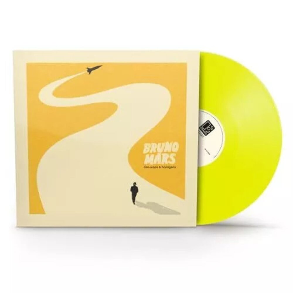 Bruno Mars Doo-Wops & Hooligans LP ~ Exclusive Colored Vinyl ~ New/Sealed!
